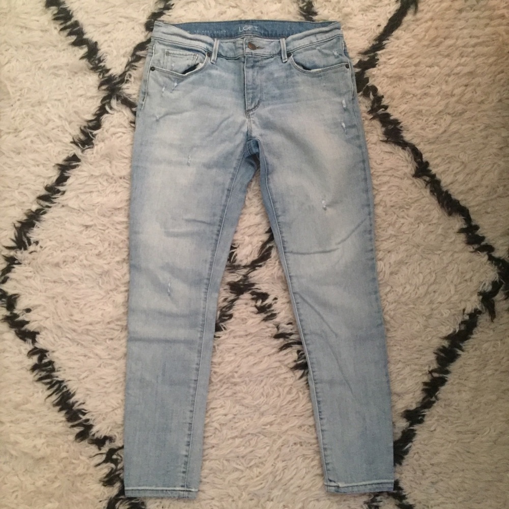 LOFT relaxed skinny
